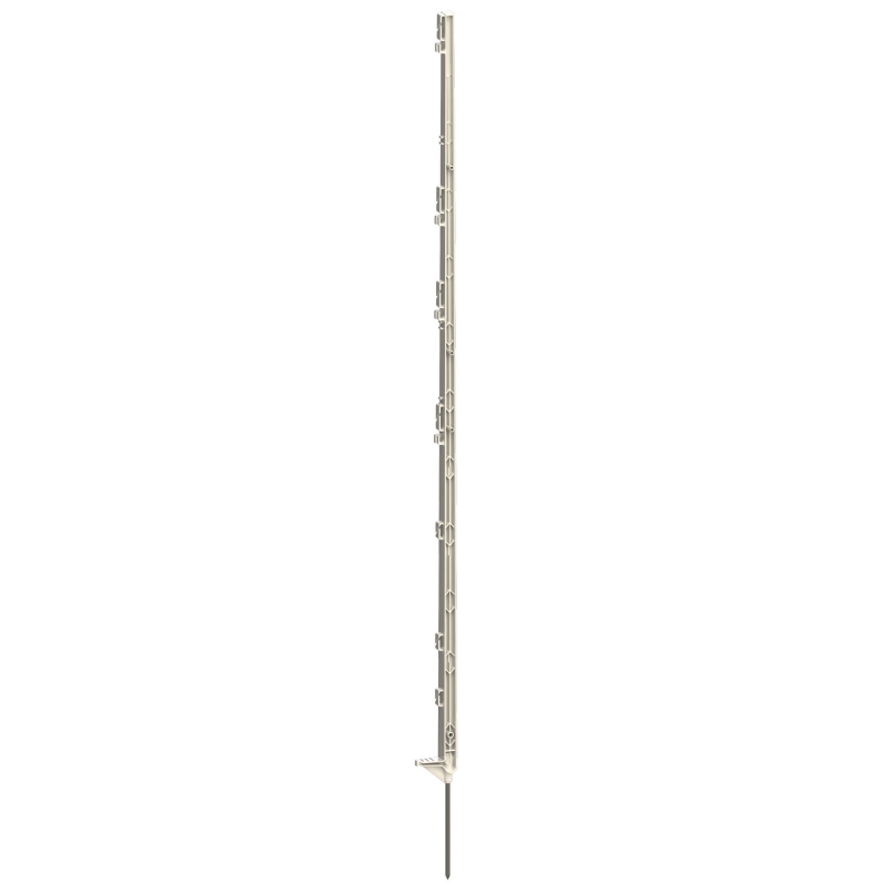 Volledige kunststof paal met stalen punt, 156 cm hoog - 443412