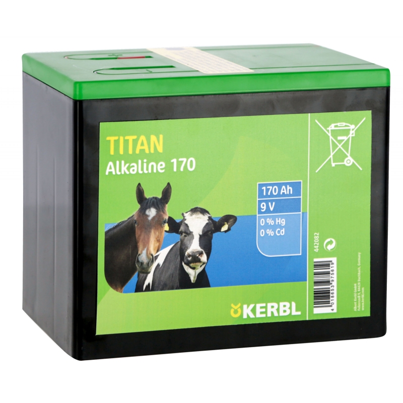 Titan batterij 9V Agrodieren - 442082