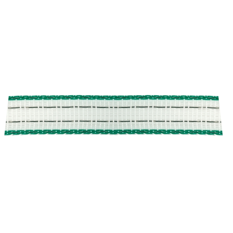 Titan breed lint.,200m,20mm, Wit/groen, 2xCu 0,30+4xNi 0,30 - 445502
