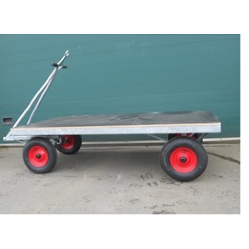 Hooi - of handtrekkar 100*200cm met stalen welg en 4ply band, draagvermogen 750kg - PLAT-HT01