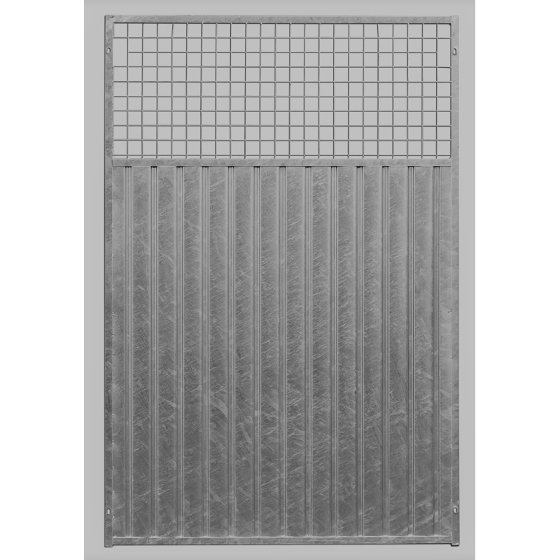 Cloisons en palplanche 184 H - 2 M - ferm&eacute; jusqu'a 130 H - maille 50x50x4 avec porte - PAHD0021G