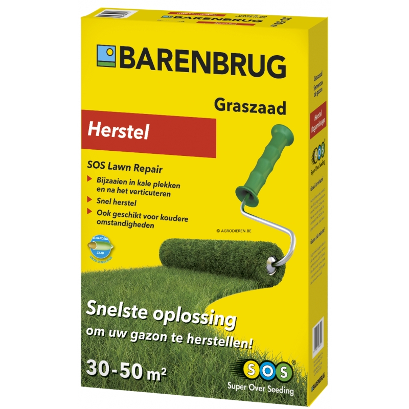 S0S Lawn Repair Barenbrug 2KG Agrodieren - SOSLAWNREPAIR-2KG-LOS