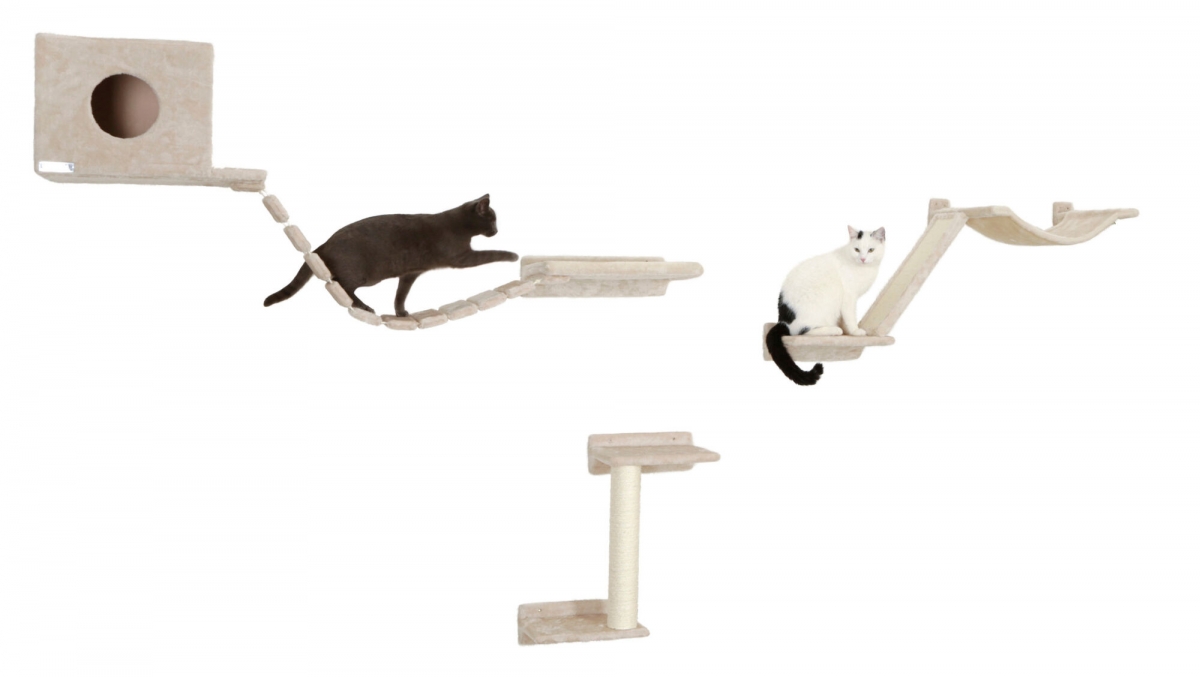 Arbre à chat Kerbl Grattoir pour chat Opal Maxi 78 cm Beige