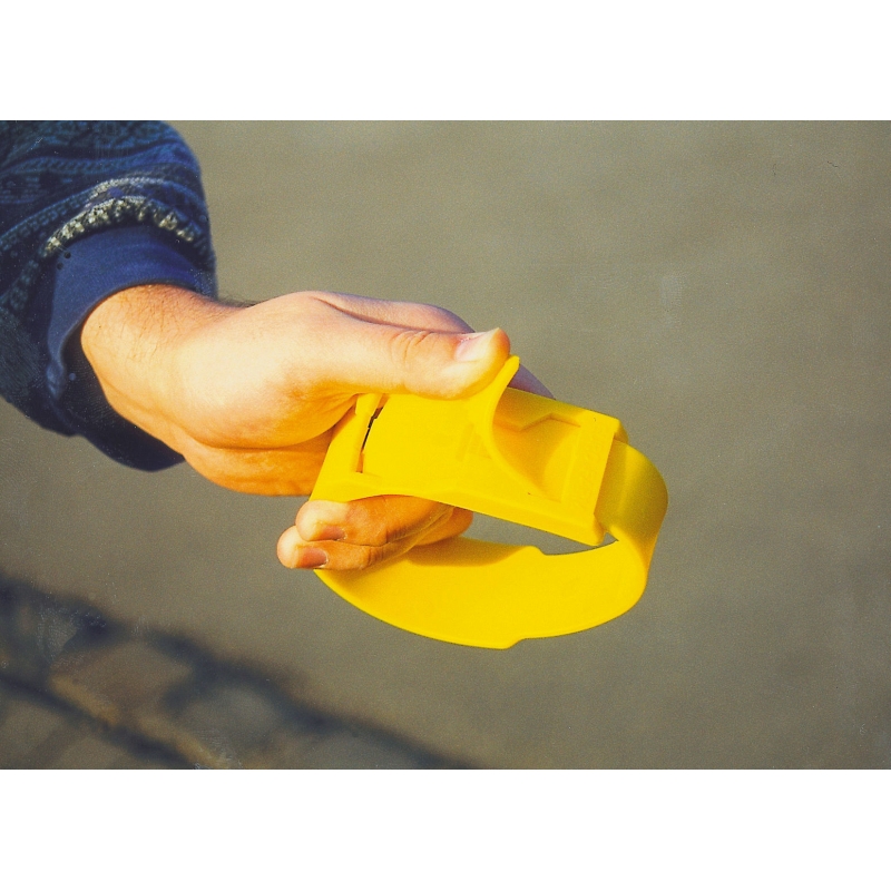 Bracelet plastique jaune - 20110