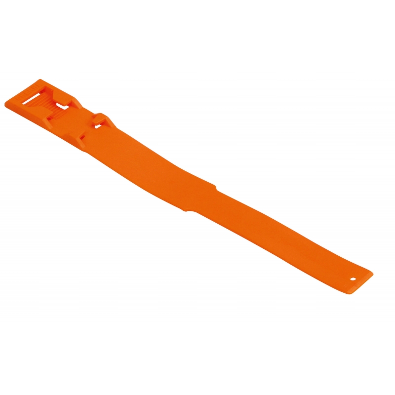 Bracelet plastique orange - 20114