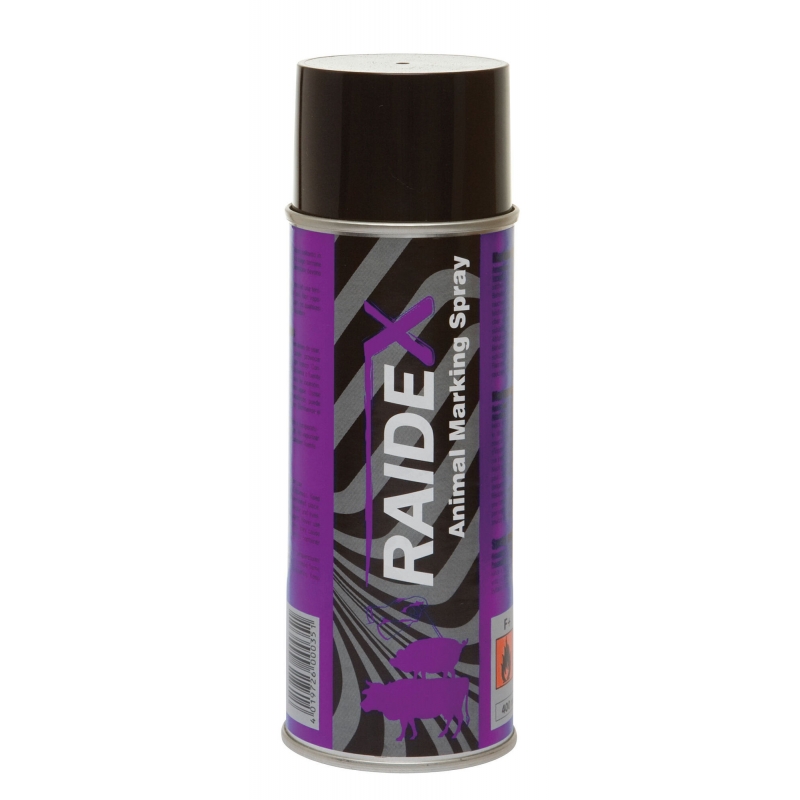 Spray de marquage 400ml violet Raidex - 20127