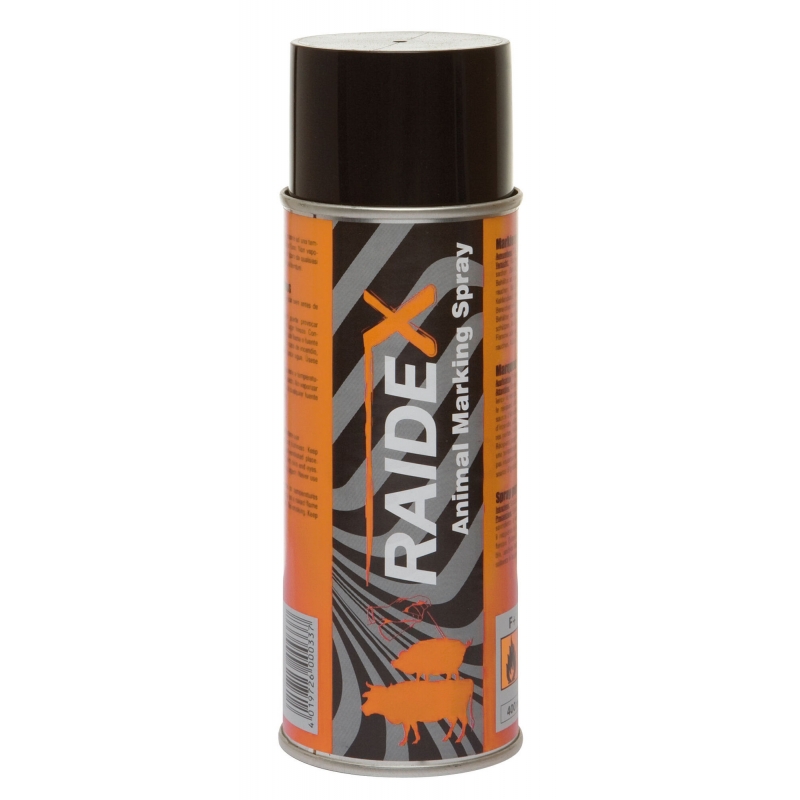 Spray de marquage 400ml orange Raidex - 20128