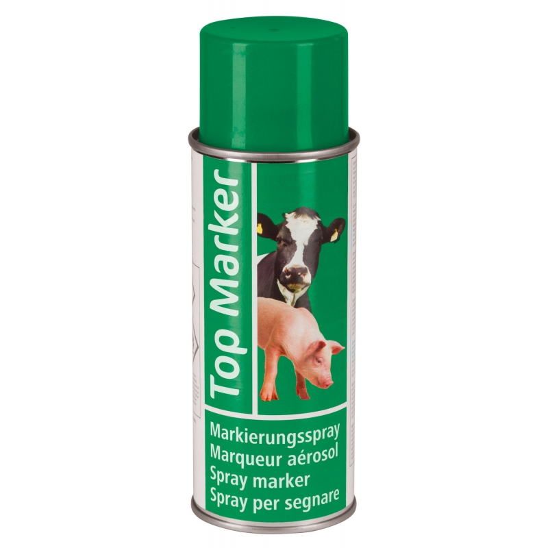 Spray de marquage TopMarker 400 ml vert - 20148