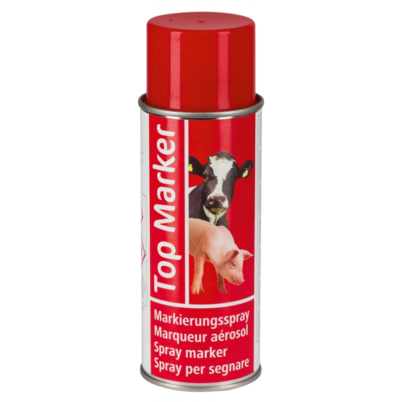 Veemerkspray 500 ml, rood, Top Marker - 20156