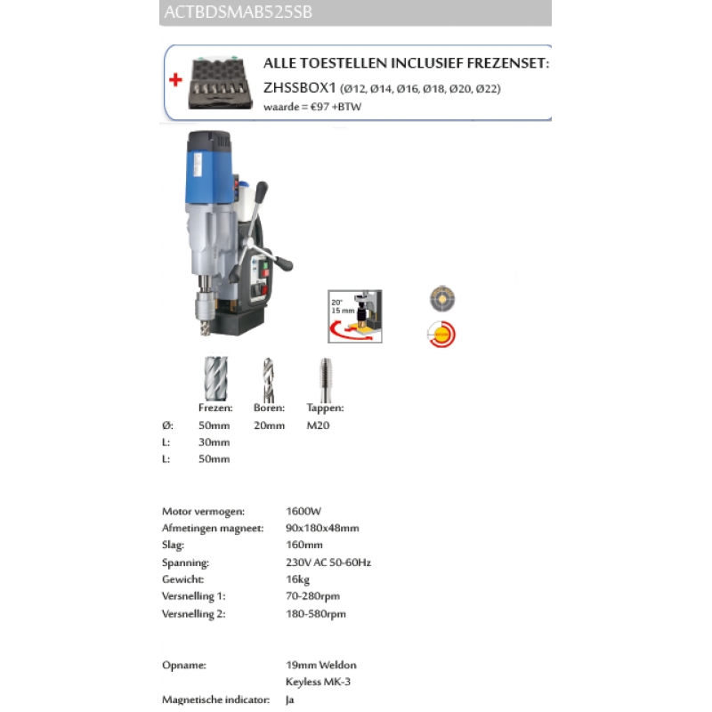 art ACTBDSMAB525SB ToolsandCo.be - ACTBDSMAB525SB-TOU