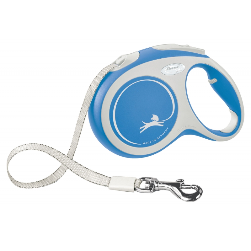Flexi new comfort - koord 5M - max 60kg - zwart - 80201