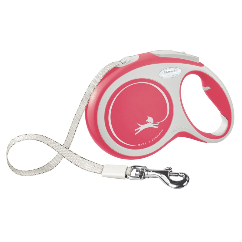 Flexi new comfort - koord 8M - max 50kg - rood - 80203