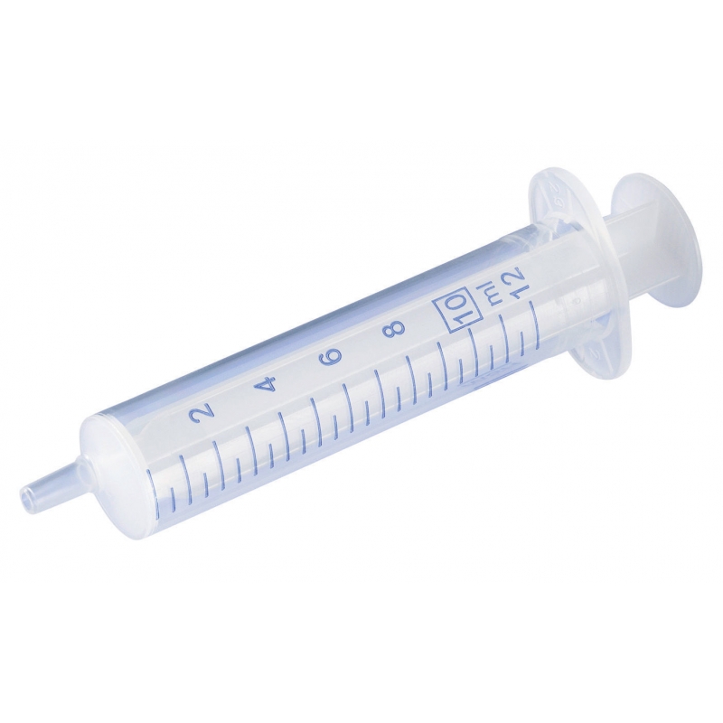 Wegwerpspuit 10ml Luer Slip steriel, 100 st./pak, 2-delig - 21701