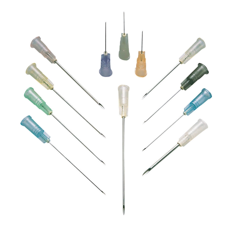 Aiguilles &agrave; usage unique Fine 0,6x25mm (23G x 1) par 100 - 21710