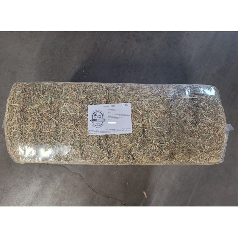 FOIN SEC en plastique 15 KG agrodieren.be - HOOI-DROOG-15KG-LOS