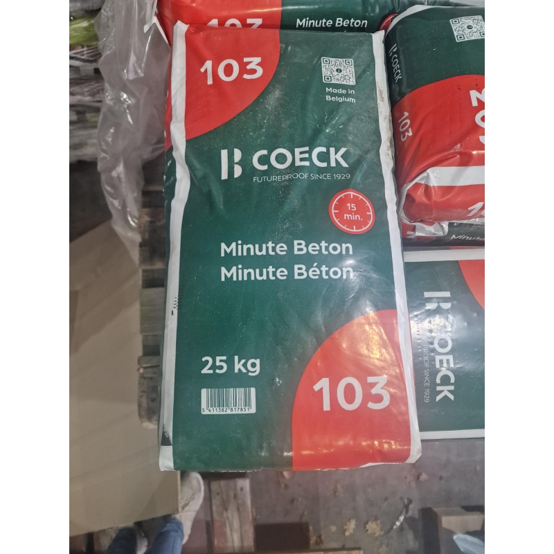 Quickbeton snelbeton Turbo-Beton 25KG Coeck Agrodieren  - 281785-COECK