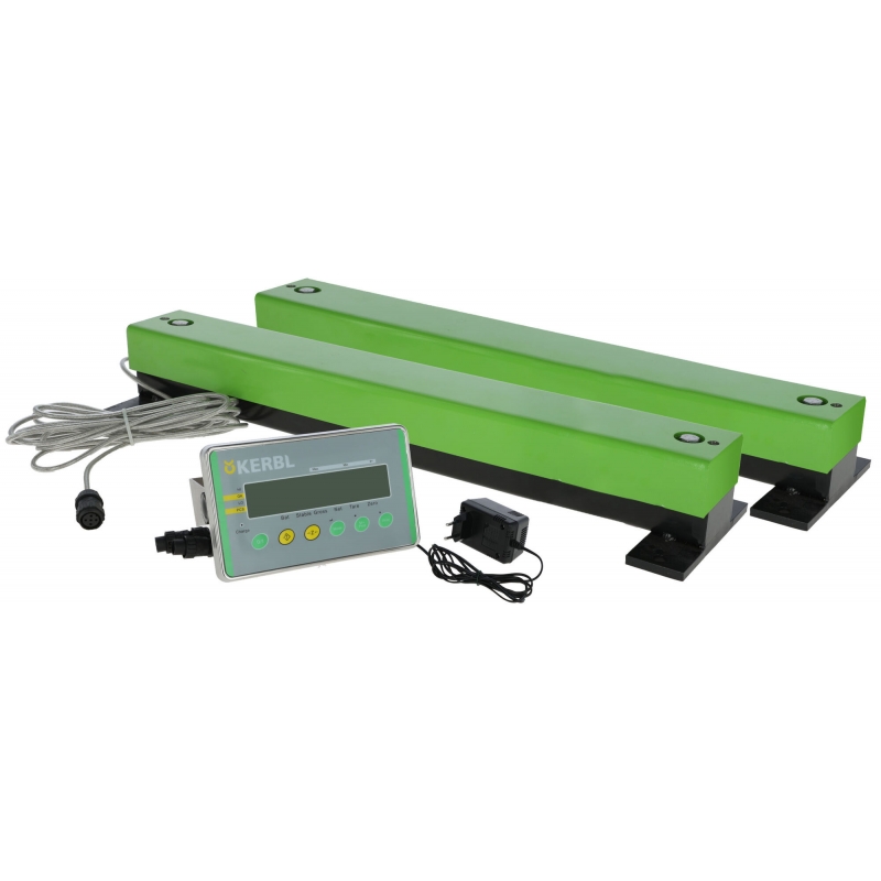 291366 - Kit de pes&eacute;e balance 1000 mm (Barres de pes&eacute;e avec &eacute;cran) - KERBL - Agrodieren.be - 291366