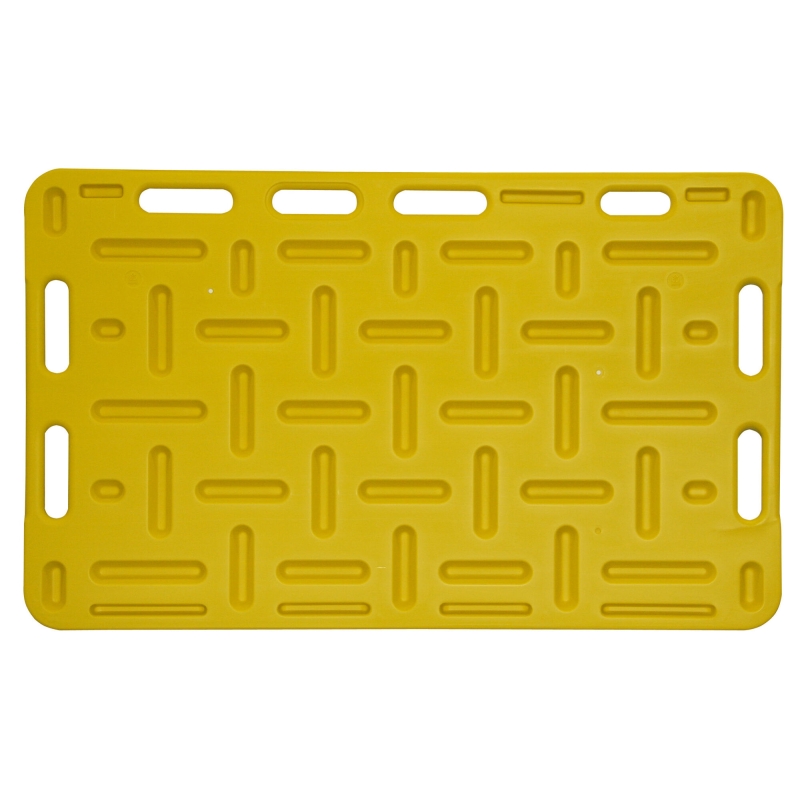 Drijfplank 126 x 76 cm, geel - 221232