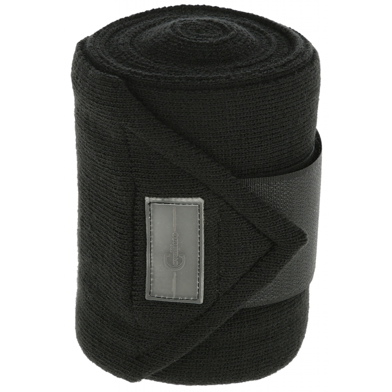 3223983 - Bandage transport et repos, noir, kit de 4 pcs - KERBL - Agrodieren.be - 3223983