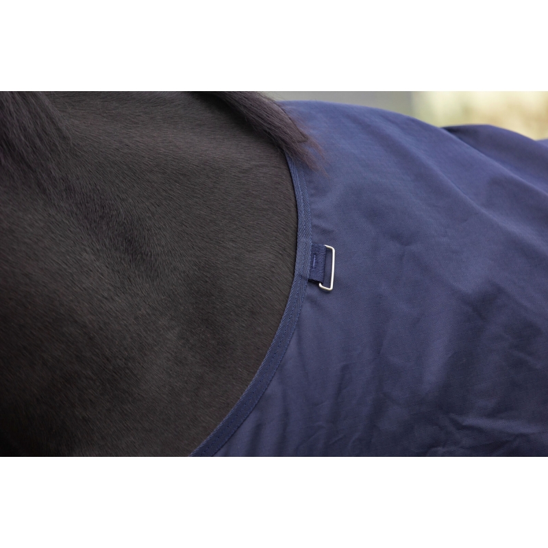 3226379 - Winterdeken RugBe IceProtect 300 g, dark navy, 145 cm - KERBL - Agrodieren.be - 3226379