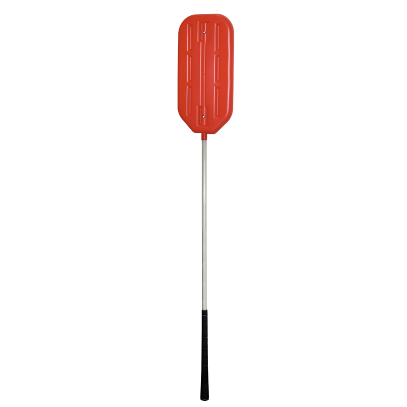 Varkensdrijfpagaai rood, 107cm incl. steel van glasvezel - 22146