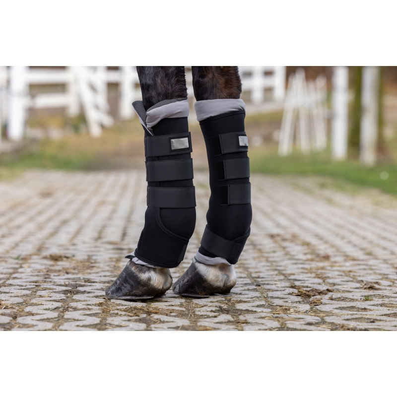 3228250 - Gu&ecirc;tres de prot. Cova-Tex cheval, par paire, noir - KERBL - Agrodieren.be - 3228250