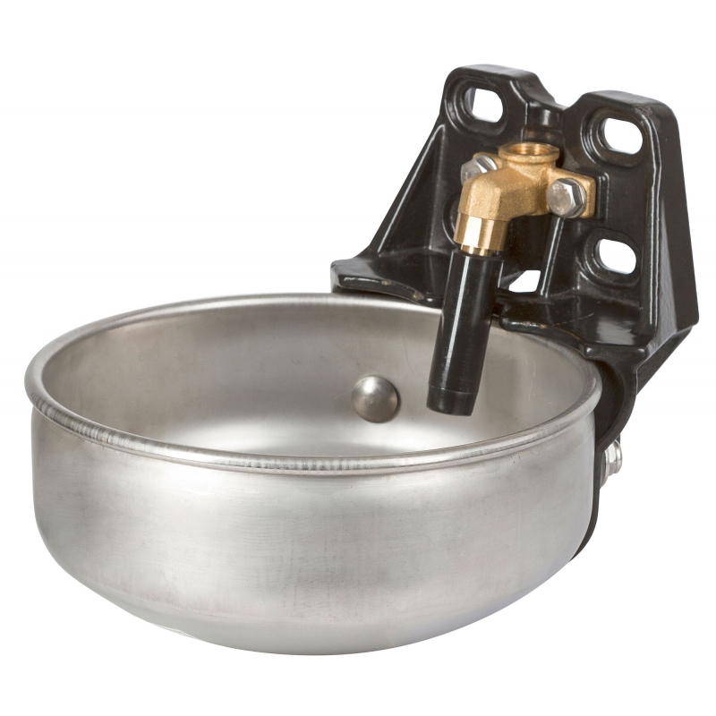 Abreuvoir E21 &agrave; palette inox 5l, raccord 1-2 - 2218605