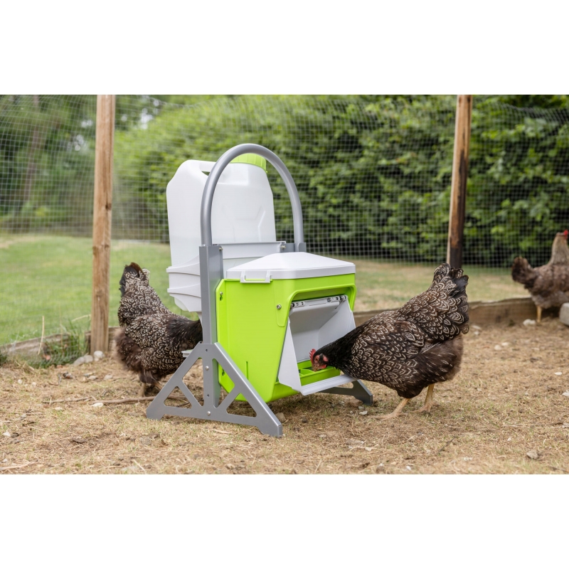 70655 - Supp. mobile SmartCoop pour 70660 + 70651, laqu&eacute; en gris - KERBL - Agrodieren.be - 70655