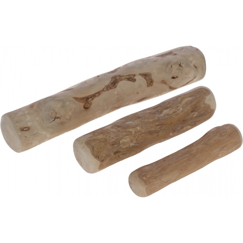 80934 - B&acirc;ton. &agrave; m&acirc;cher, bois de caf&eacute; &Oslash;4-5cm, 20-25cm, en pr&eacute;sentoir - KERBL - Agrodieren.be - 80934