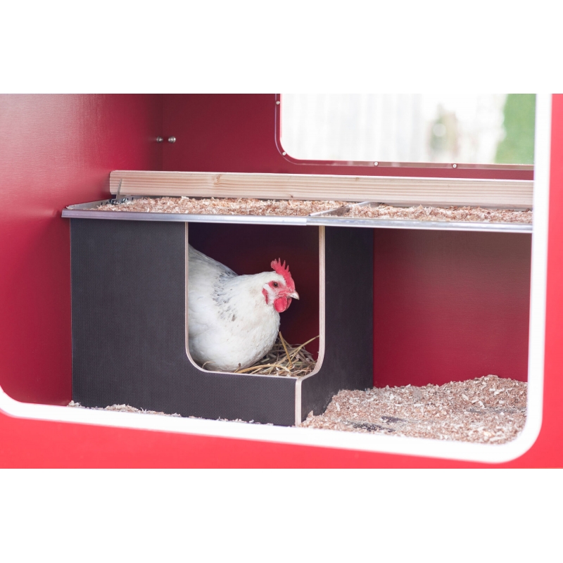 81738 - Mobile Coop - bois 113X92x138 cm, 3&nbsp;cartons - KERBL - Agrodieren.be - 81738