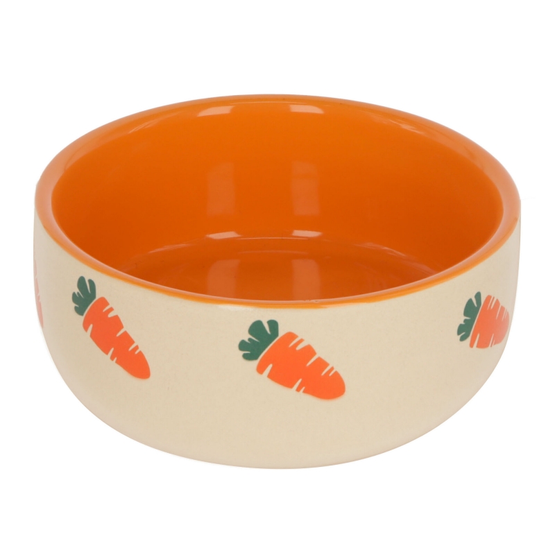 81821 - Keram. bak 100 ml/&Oslash; 8,5 cm voor knaagdieren - KERBL - Agrodieren.be - 81821