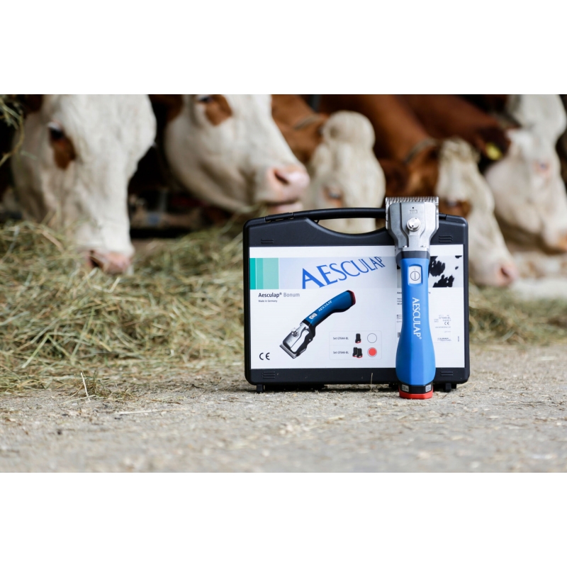 GT646-BL - Accuscheerapparaat Bonum Rund, 2 accu&rsquo;s, blauw - KERBL - Agrodieren.be - GT646-BL
