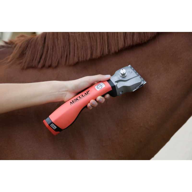 GT654-RO - Bonum grote dierenscheerapp. v. paarden/set, 1 accu, roze - KERBL - Agrodieren.be - GT654-RO