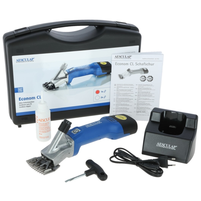 GT684 - Schapenscheermachine Econom Nova CL 1 accu - KERBL - Agrodieren.be - GT684
