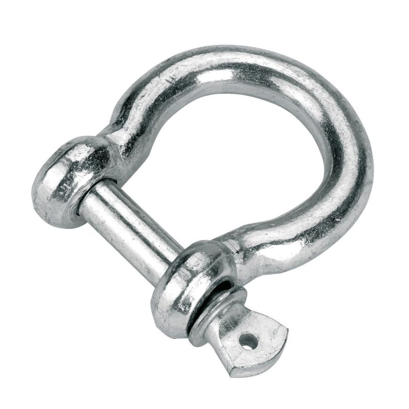 Manille courb&eacute; 1-2" &oslash; 12mm zingu&eacute; - 2226