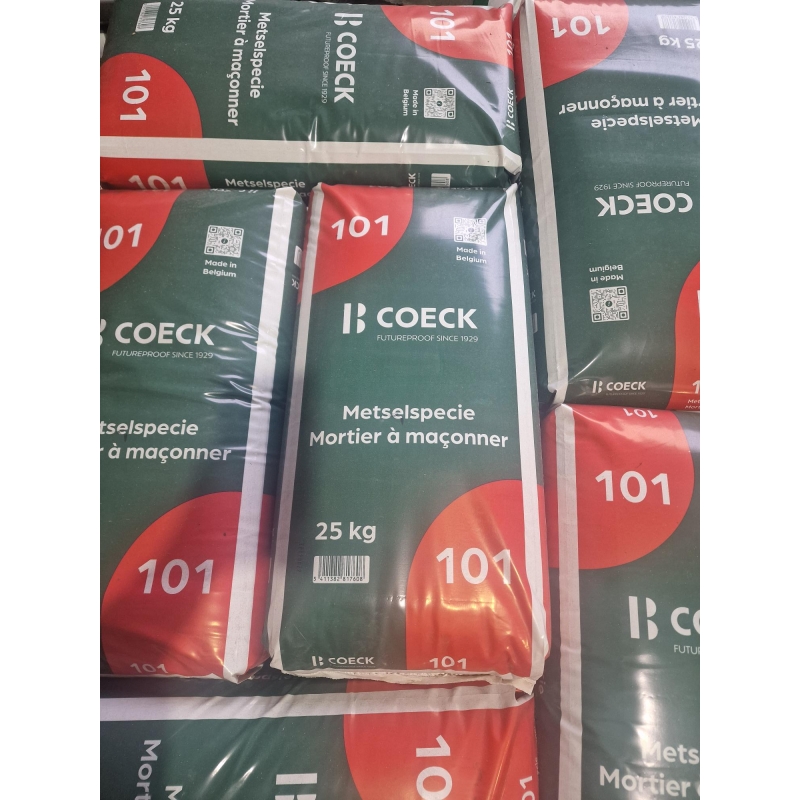 Mortier &agrave; ma&ccedil;onner 25KG Coeck Agrodieren - 281760-COE