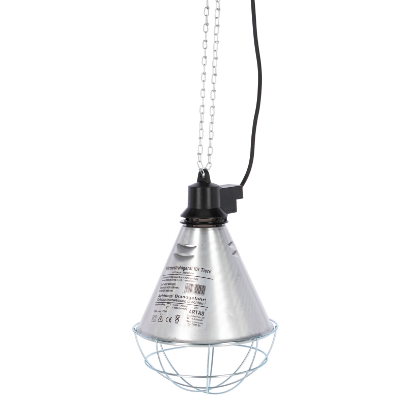 IR-warmtestraler alu 5 m kabel met spaarschakelaar - 22291