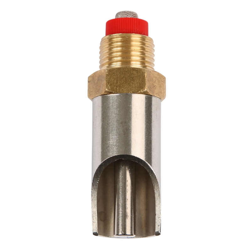 Sucette abreuvement laiton inox L=79mm, &oslash; poussoir 8mm - 22334