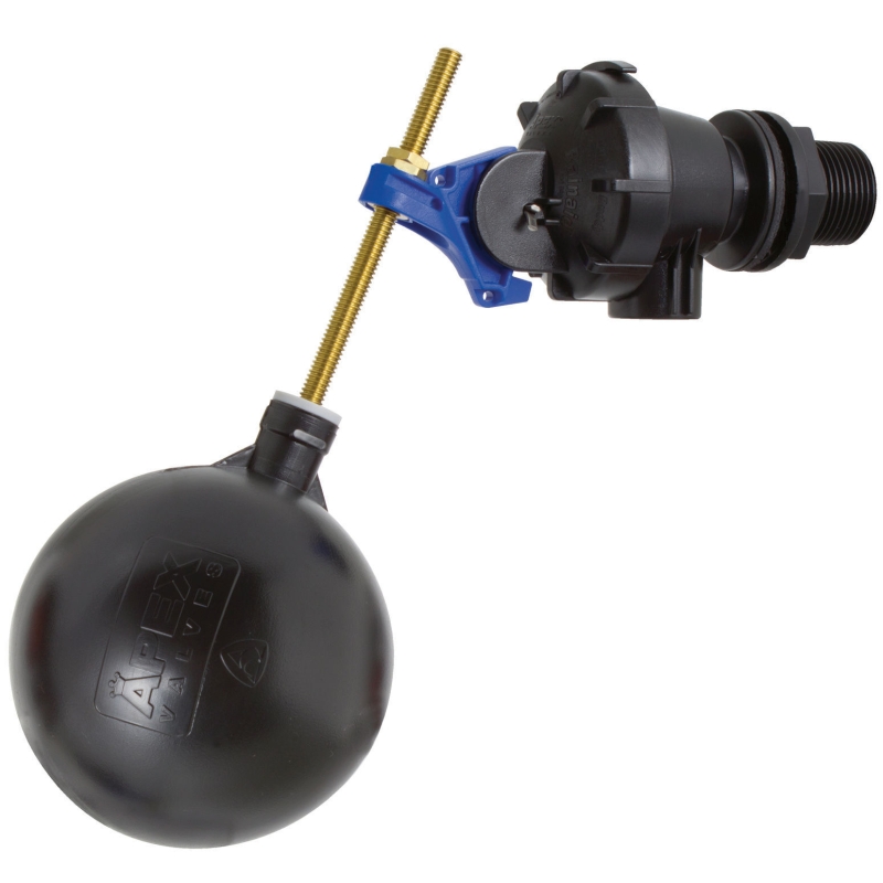 XtraFlo Top Entry, 3/4" met vlotter en schroefdraadarm - 223440