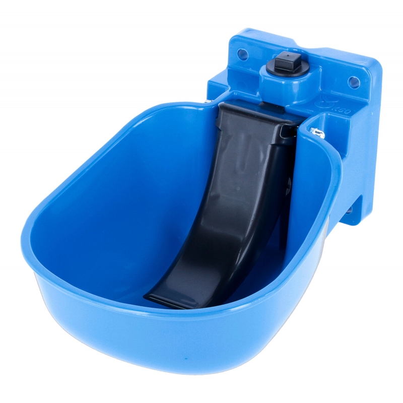Abreuvoir K50 à palette PVC bleu 2,2l, raccord 1-2"&3-4" - 225030