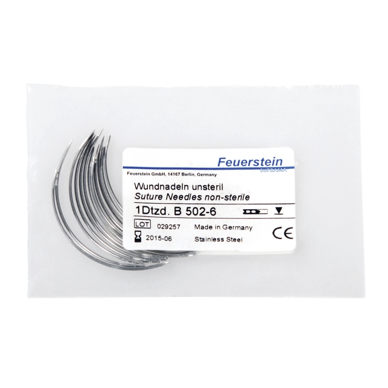 Aiguilles chirurgicales T. 6 sachet de 12 - 2275