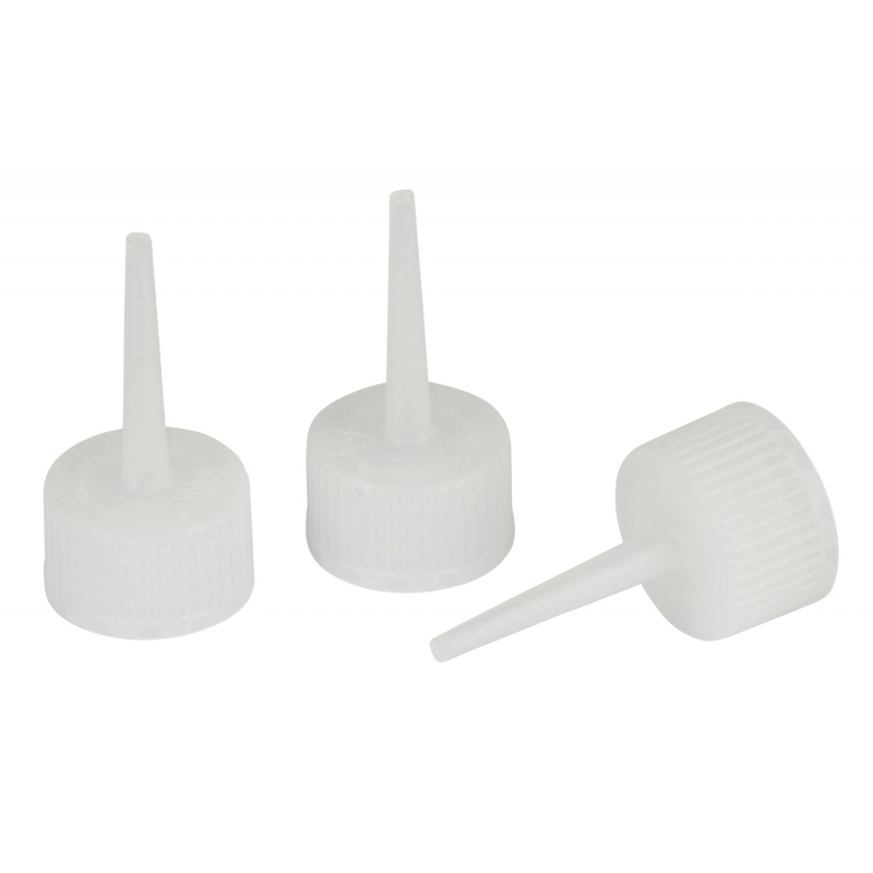 Kap v. plastic flessen, natuurkleur/wit - 22904