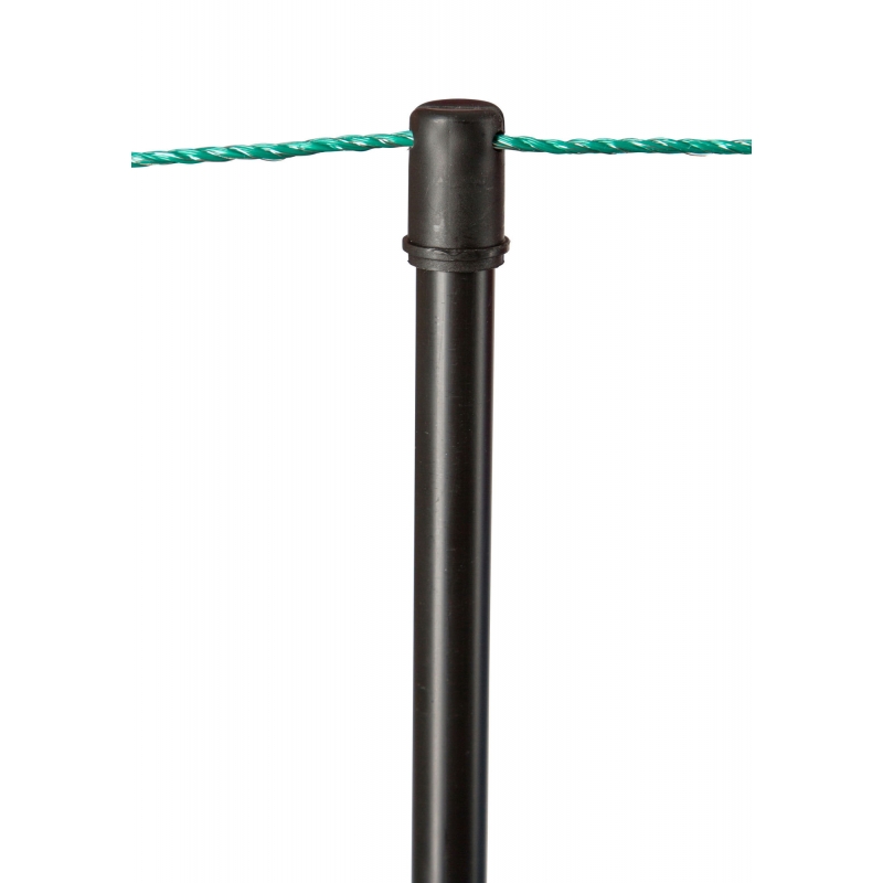 Reservepaal zwart PremiumLine + TITAN net, 90cm dubbele pen - 27277
