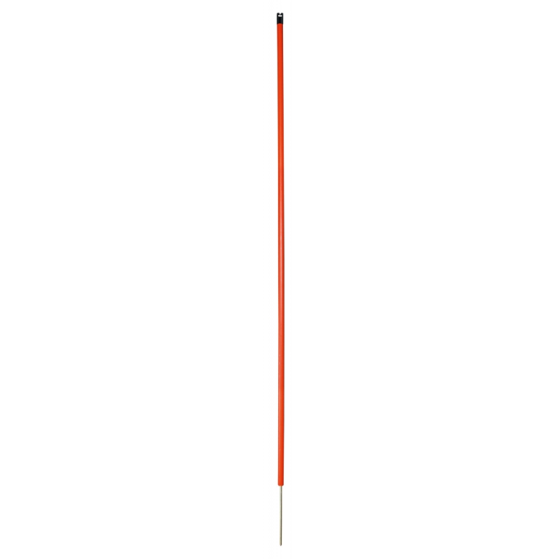 Reservepaal 112 cm enkele pen voor gevogeltenet oranje - 292212