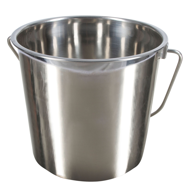 Seau acier inoxydable 5,7 l - 29375