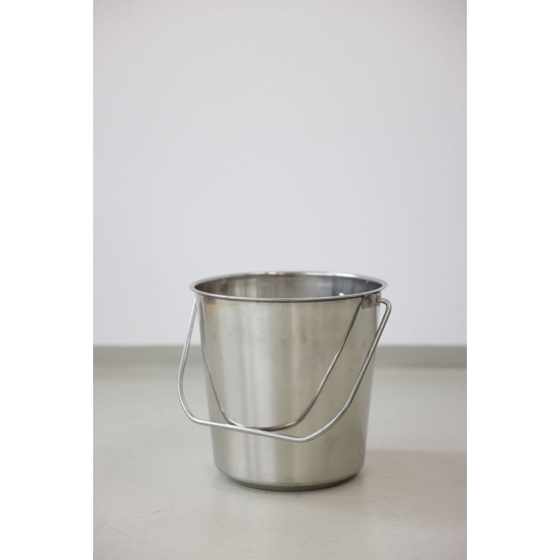Rvs emmer 12,3 liter met schaalverdeling - 29377