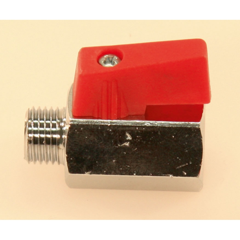 Afvoerlucht-kogelkraan 1/4" voor 296000+296100 - 296007