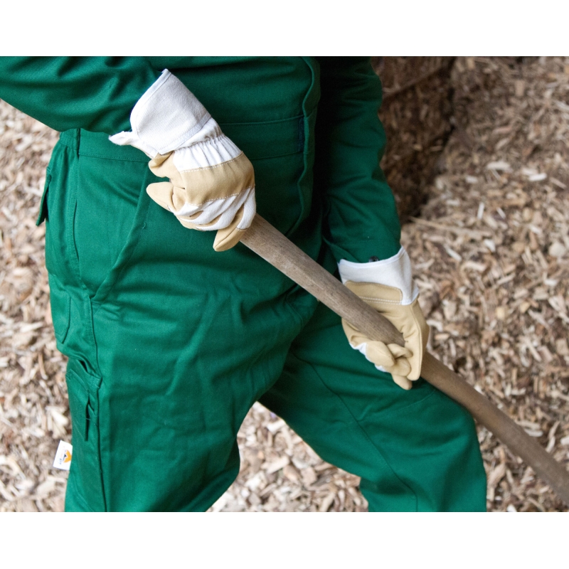 Werkhandschoen Rico microvezel, bruin, maat 10/XL - 297714