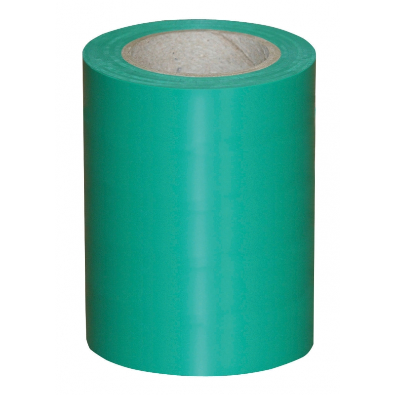 Siloplakband groen 100mm x 10m (dikte 0,2mm) - 29829
