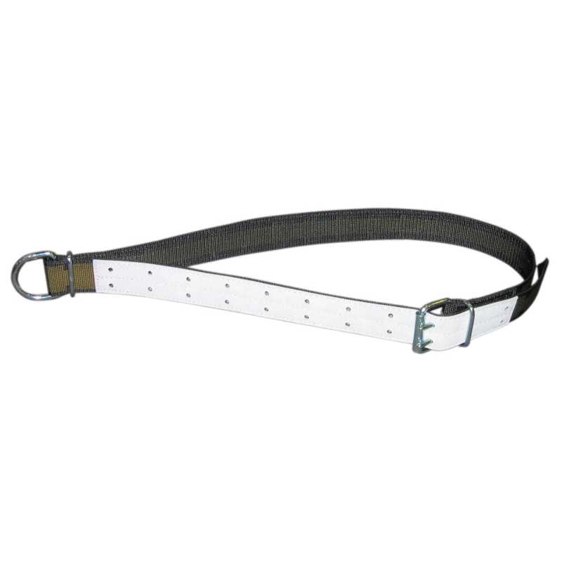 Halsband 150x5 cm, met ovalen lid en D-ring - 12521
